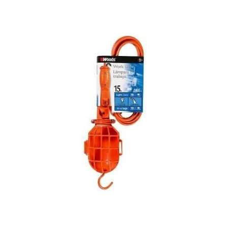 Southwire Plastic Guard 18/2 15ft SJTW 75W Trouble Light 200